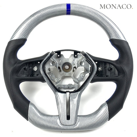 Custom carbon fiber steering wheel for Infiniti Q50-Q60-G37-G35-QX70-M37-FX35 (2003–2024): Carbon Fiber