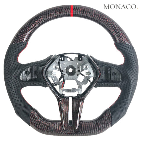 Custom carbon fiber steering wheel for Infiniti Q50-Q60 (2015–2024): Carbon Fiber