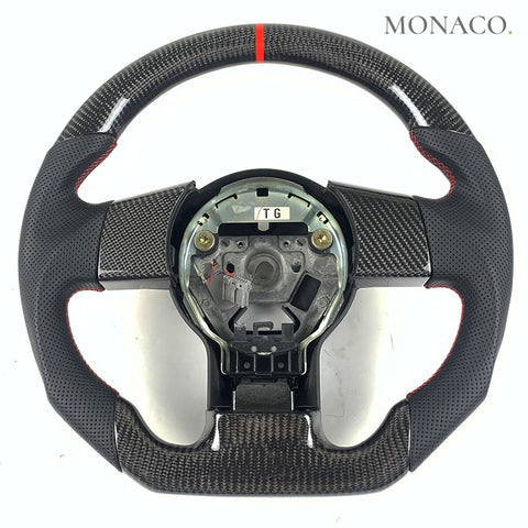 Custom carbon fiber steering wheel for Nissan 370Z-350Z-FX35-FX45 (2003–2020): Carbon Fiber