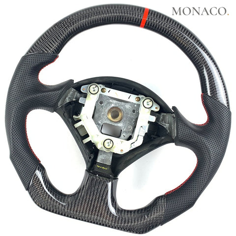 Custom carbon fiber steering wheel for Honda S2000 (1999–2009): Carbon Fiber