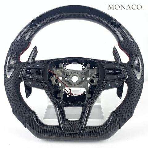 Custom carbon fiber steering wheel for Honda Accord (2013–2022): LED