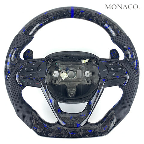 Custom carbon fiber steering wheel for Jeep Grand Cherokee SRT (2012–2017): Forged Carbon