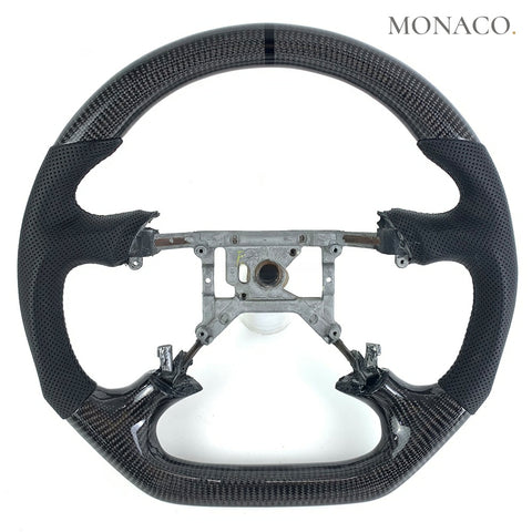 Custom carbon fiber steering wheel for Ford Mustang GT V6 SN95 (1994–2004): Carbon