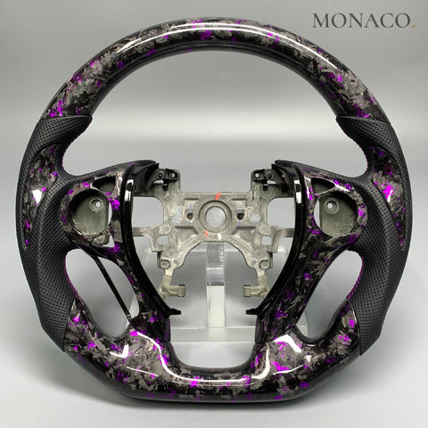 Custom carbon fiber steering wheel for Honda Accord (2012–2017): Forged Carbon Fiber