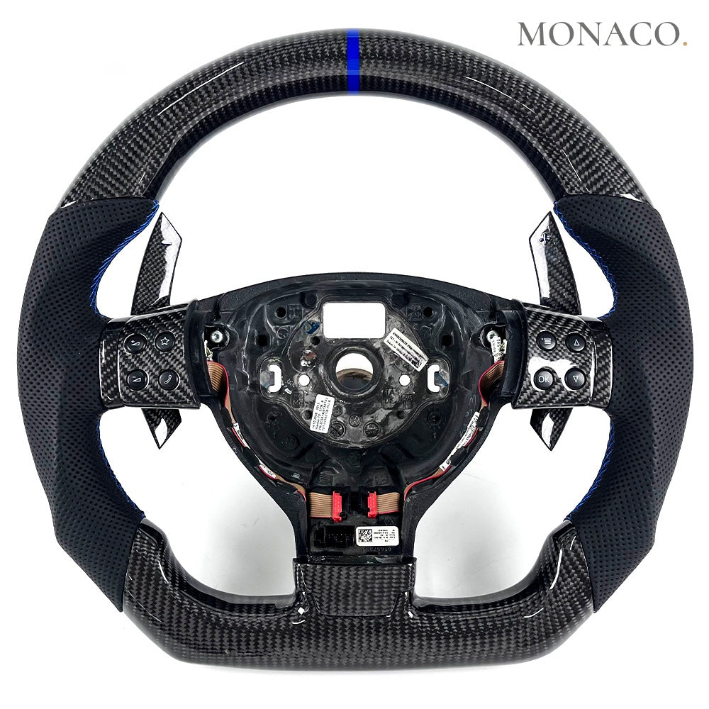 2006–2009 Volkswagen Golf GTI Mk5 Carbon Fiber Steering Wheel – Carbon Fiber & Suede