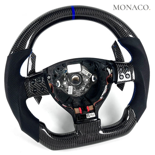2006–2009 Volkswagen Golf GTI Mk5 Carbon Fiber Steering Wheel – Carbon Fiber & Suede