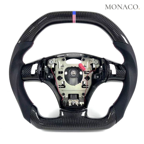 Custom carbon fiber steering wheel for Chevrolet Corvette C6 (2005–2013): Carbon Racing